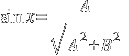 sin x = A / sqrt{ A^2 + B^2 }