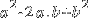 a^2 - 2a.b + b^2